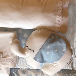 SET SABANAS 300h. CUNA COLECHO VUELTA  BRODERIE