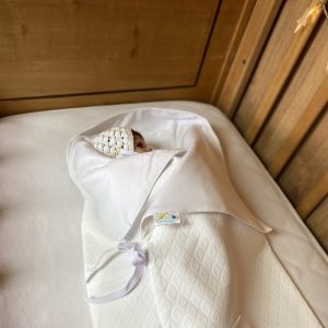 SACO MANTA BLANCO 100% ALGODON