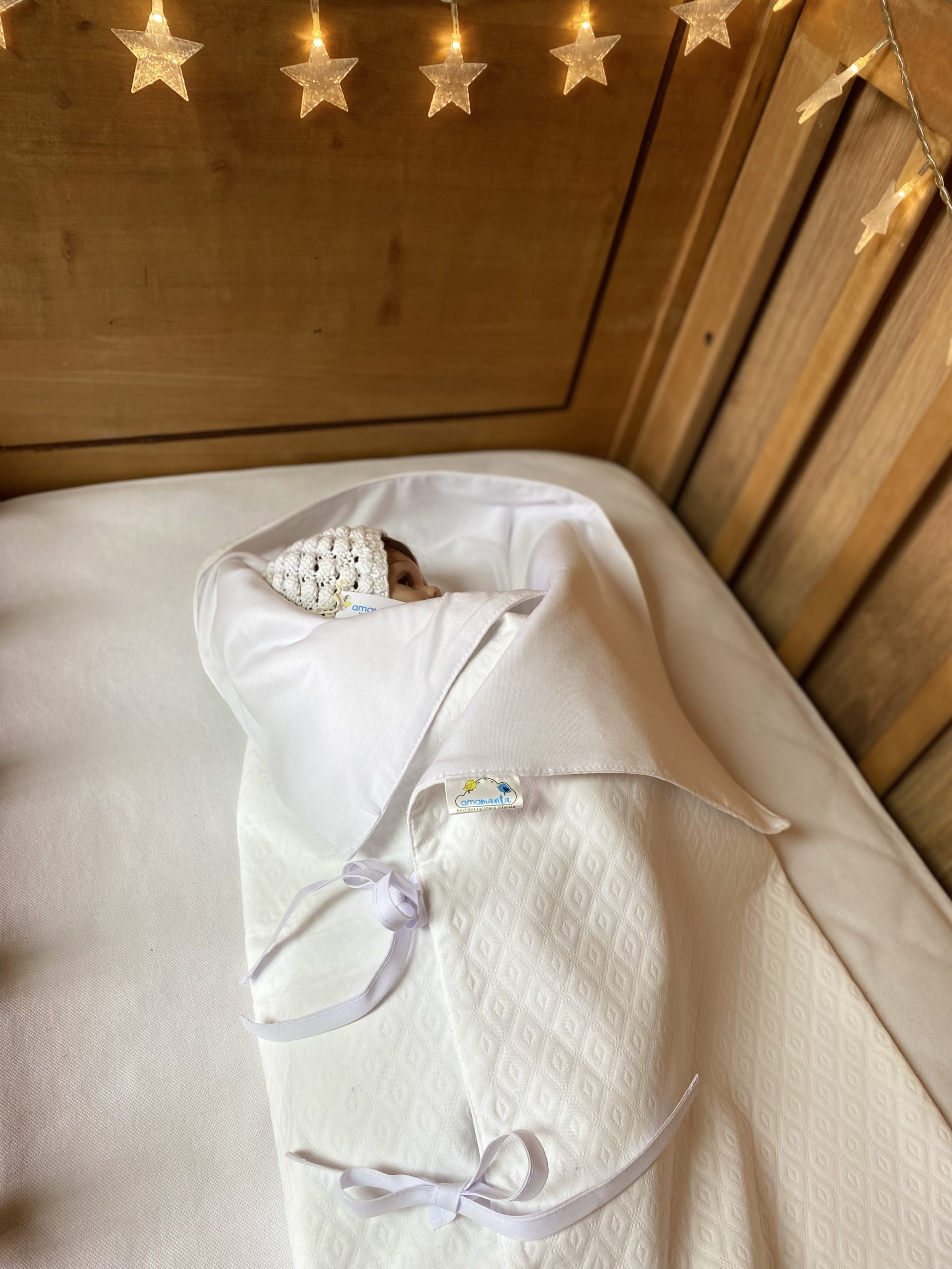 SACO MANTA BLANCO 100% ALGODON