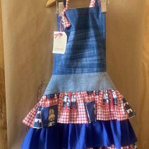 DELANTAL MEZCLILLA Y VUELOS