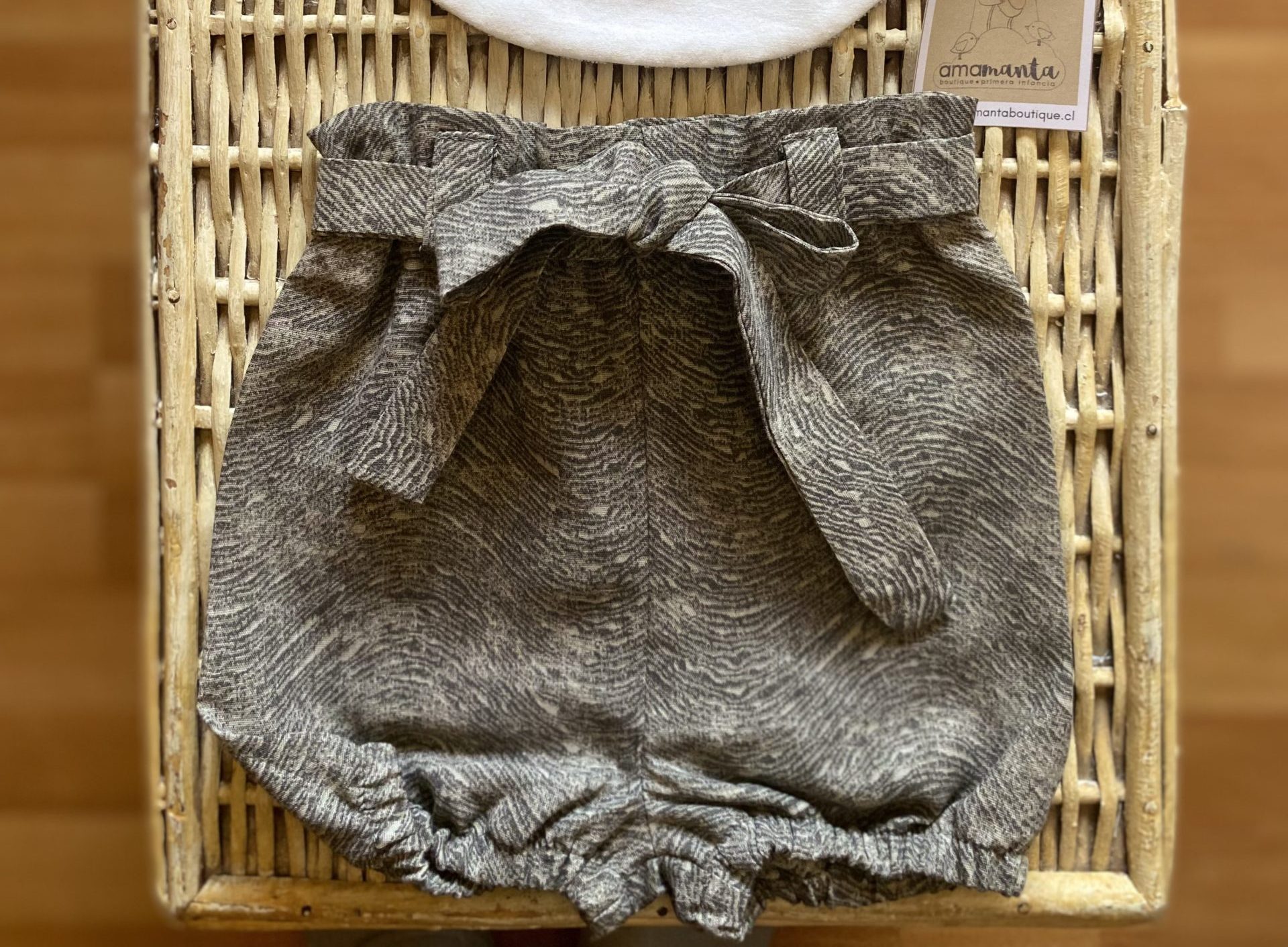 CUBRE PAÑAL PRINT CON AMARRA TALLA 0 -3 MESES