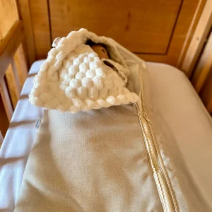 SACO DE BEBE 3 CAPAS  PREMIUM LINO + MANTITA AMOR