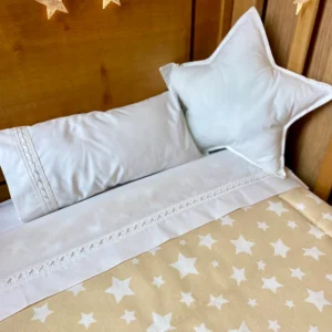 SET CUNA COLECHO ESTRELLA BEIGE