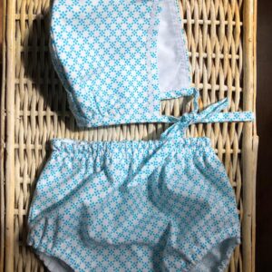 CUBRE PAÑAL b + CAPOTA TALLA 4-6 MESES
